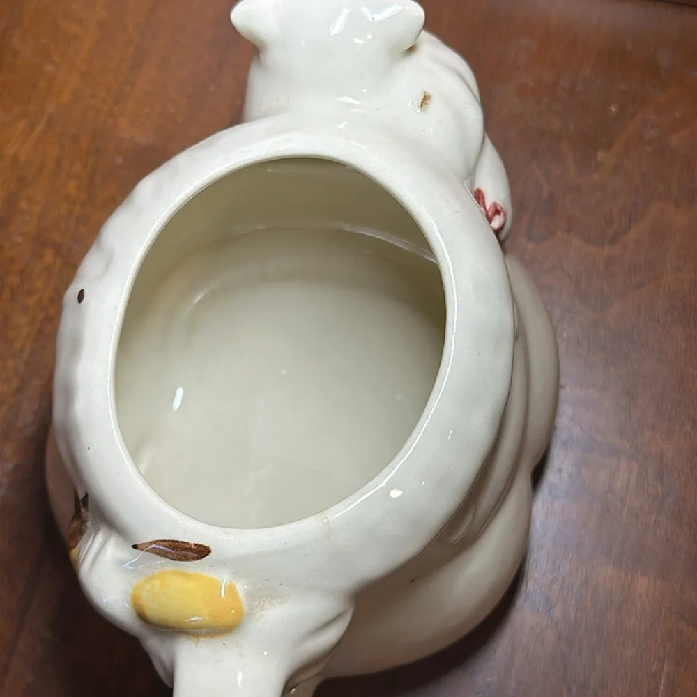 Vintage Shawnee Pottery Teapot Tom The Piper's Son Tea Pot Pitcher
